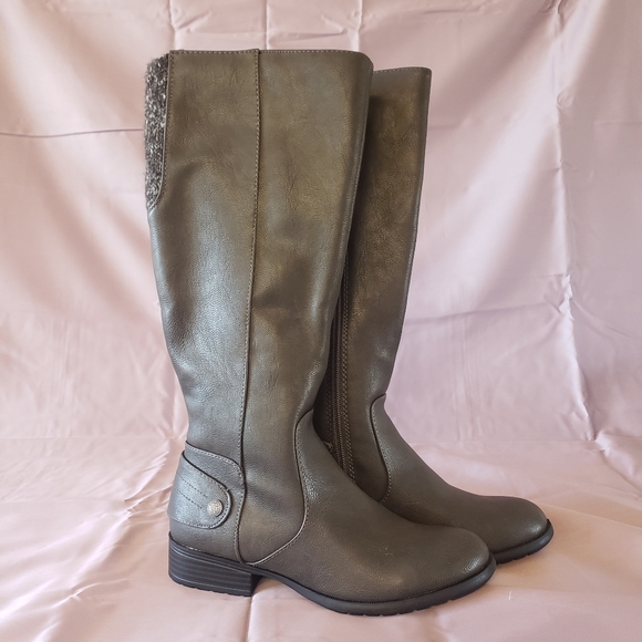 NWOB Lifestride Xandy Dark Gray Boots - Picture 1 of 7
